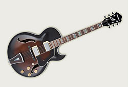 Ibanez Artcore AK86DVS Semi-Hollowbody Electric Guitar  -  Dark Violin Sunburst - AXE Clearance Center Special - FREE! Ibanez Tour Jacket - $60 Value - With this purchase! - AK86DVS